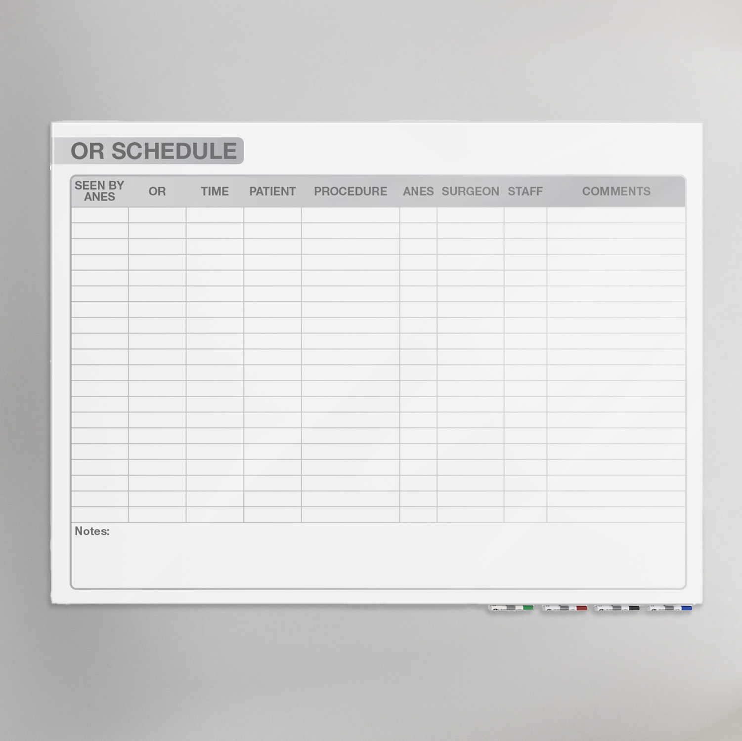 Healthcare Glassboards
